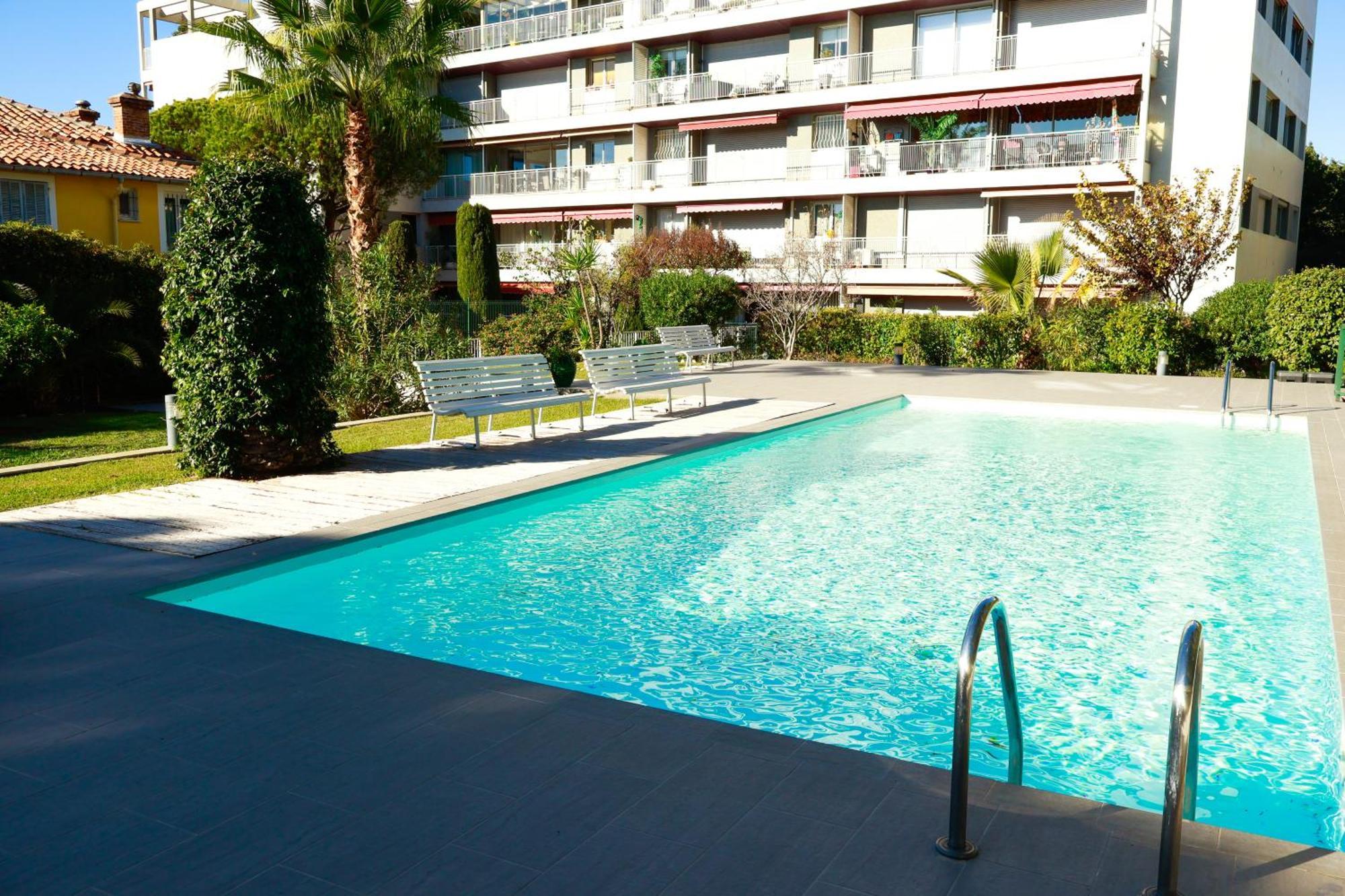 Studio- Nice Mont Boron, Piscine Sur La Residence المظهر الخارجي الصورة